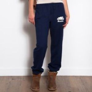 Roots Original Navy Blue Sweatpants